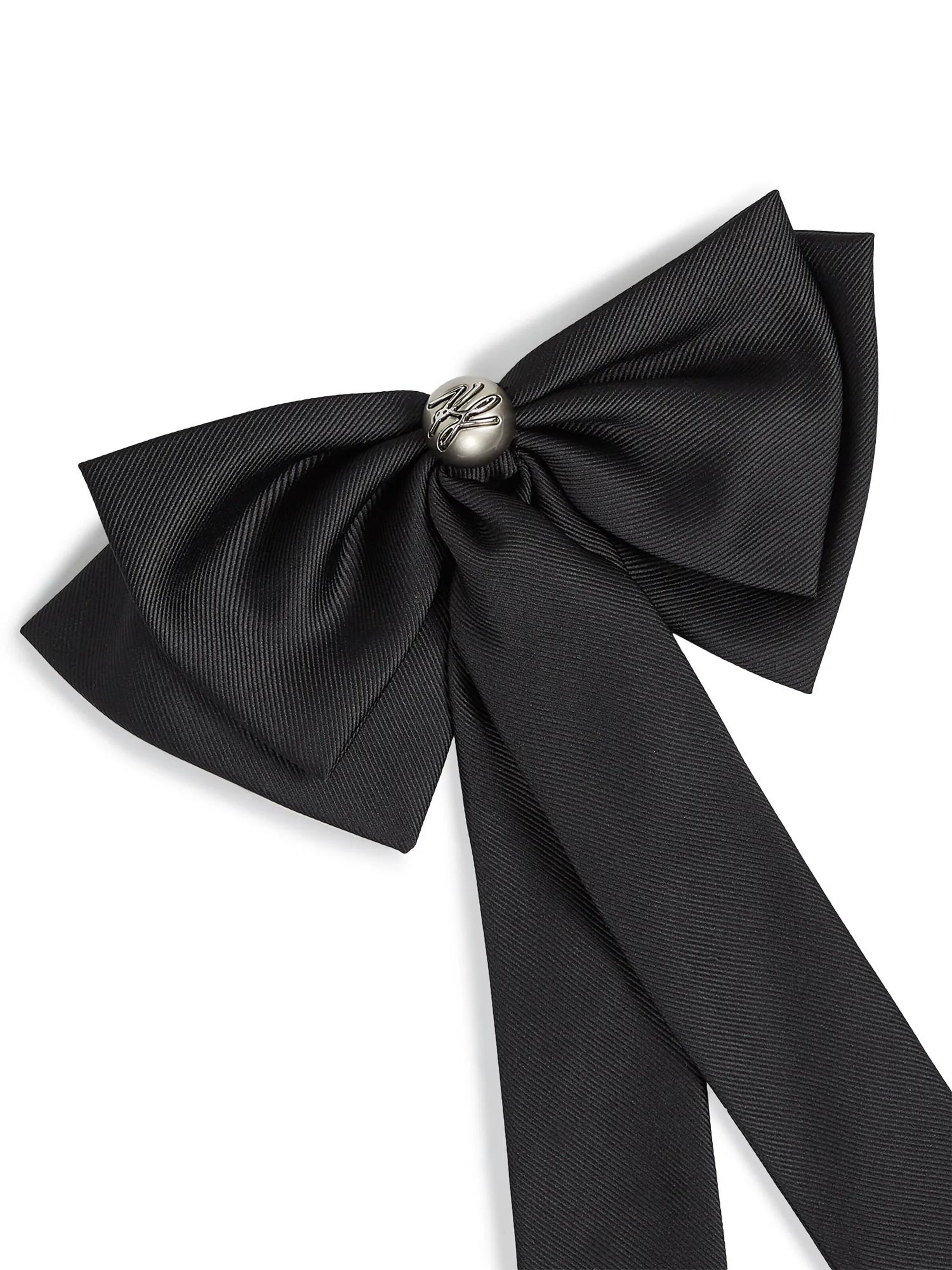 Karl Lagerfeld Kragen in Schwarz