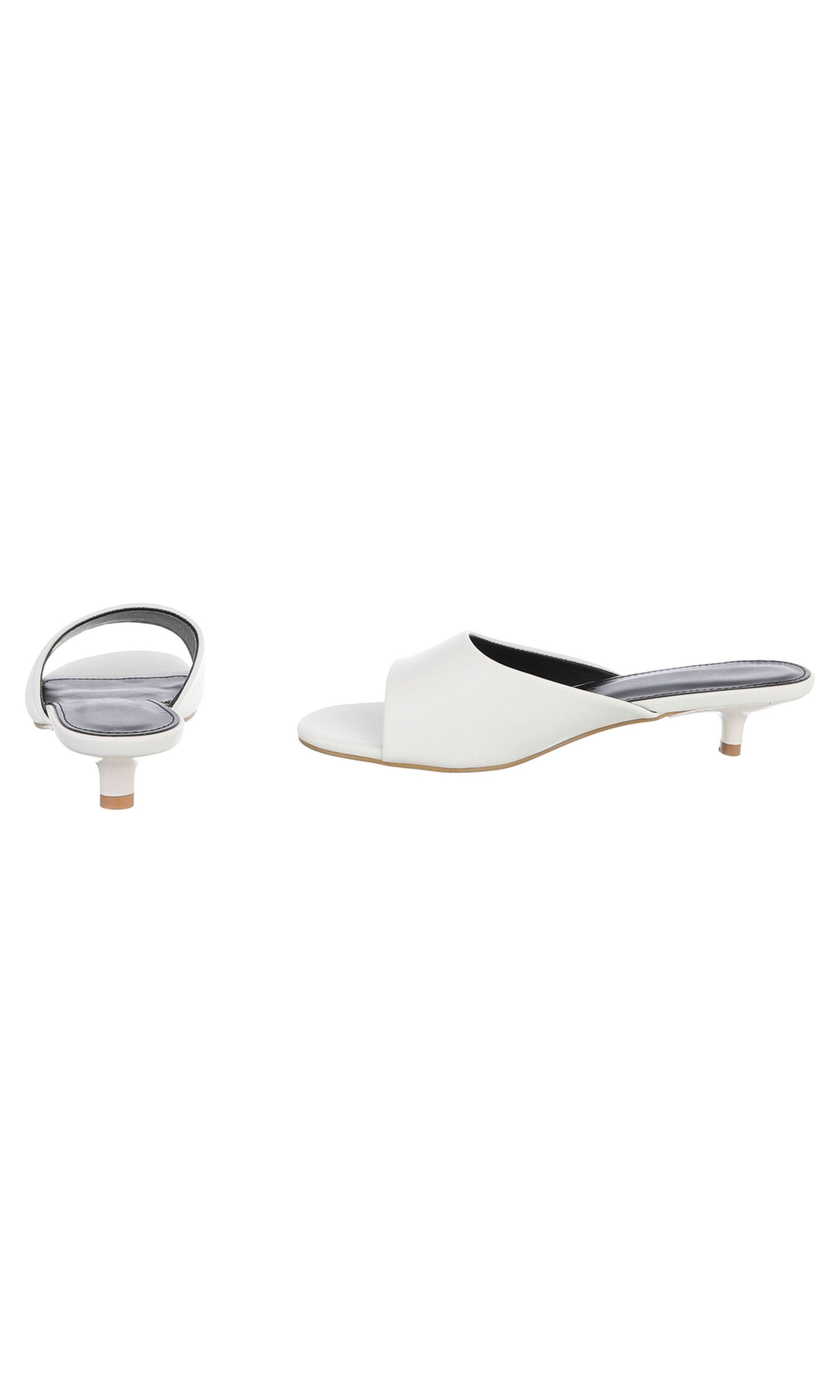 Ital-Design Mules in White