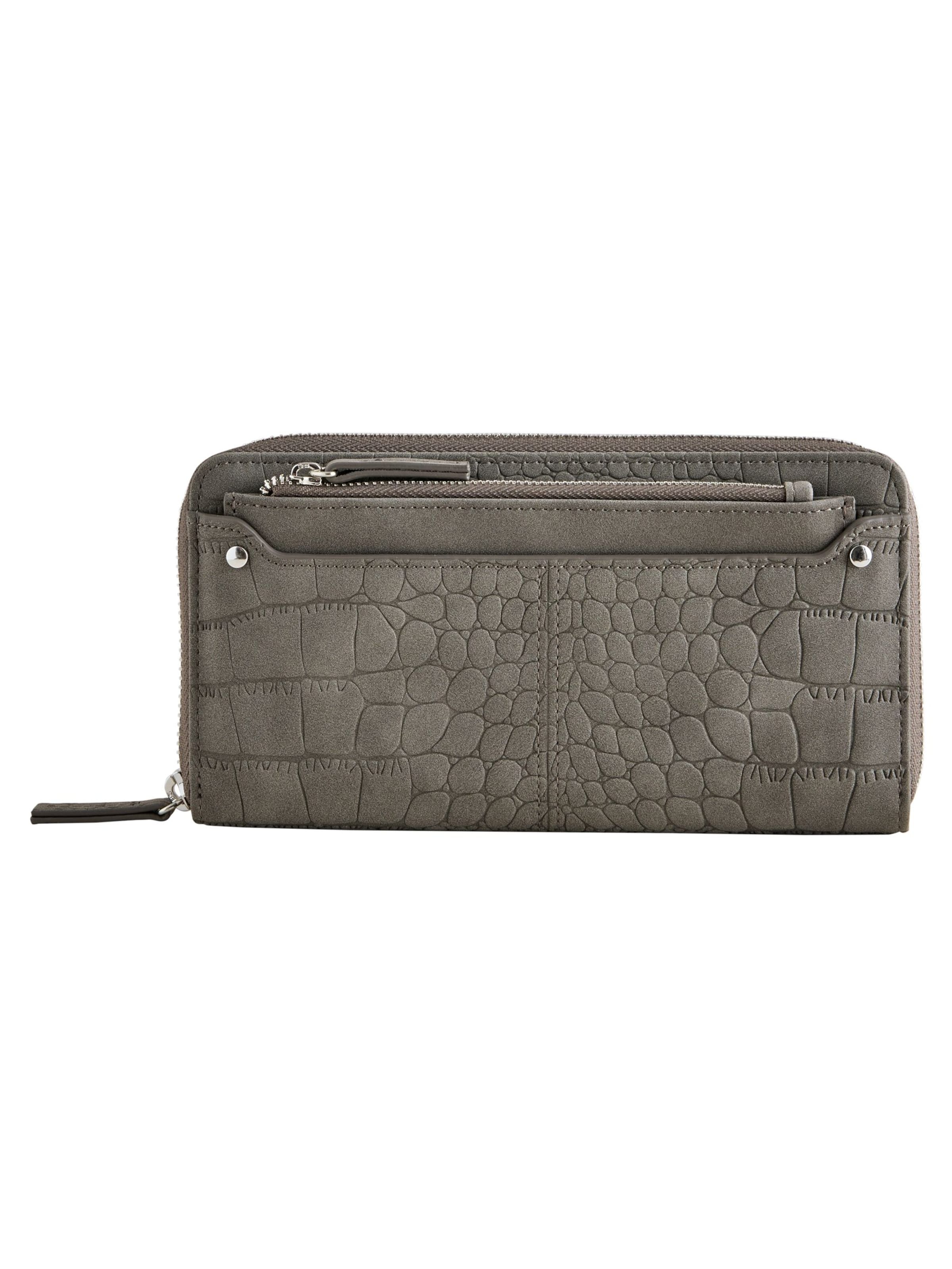 Portofel de la Next pe gri: față