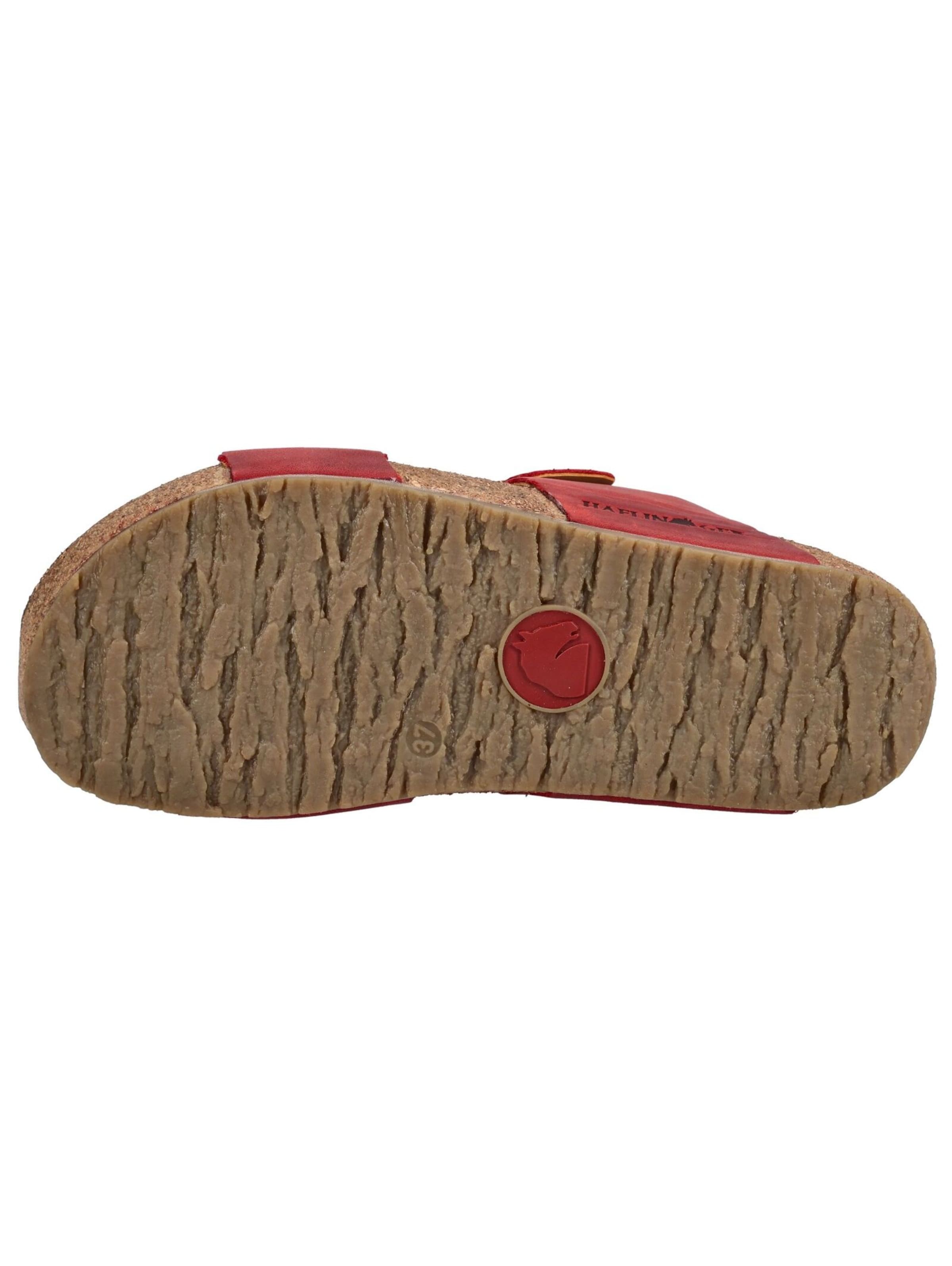 HAFLINGER Pantolette in Rot