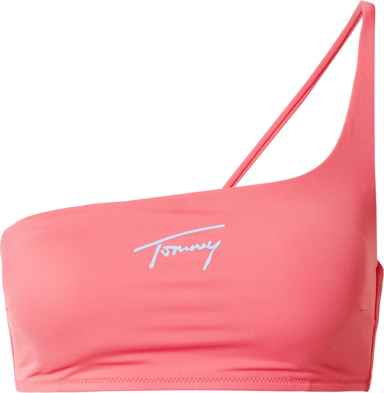 Tommy Jeans Bandeau Bikinitop in Pink
