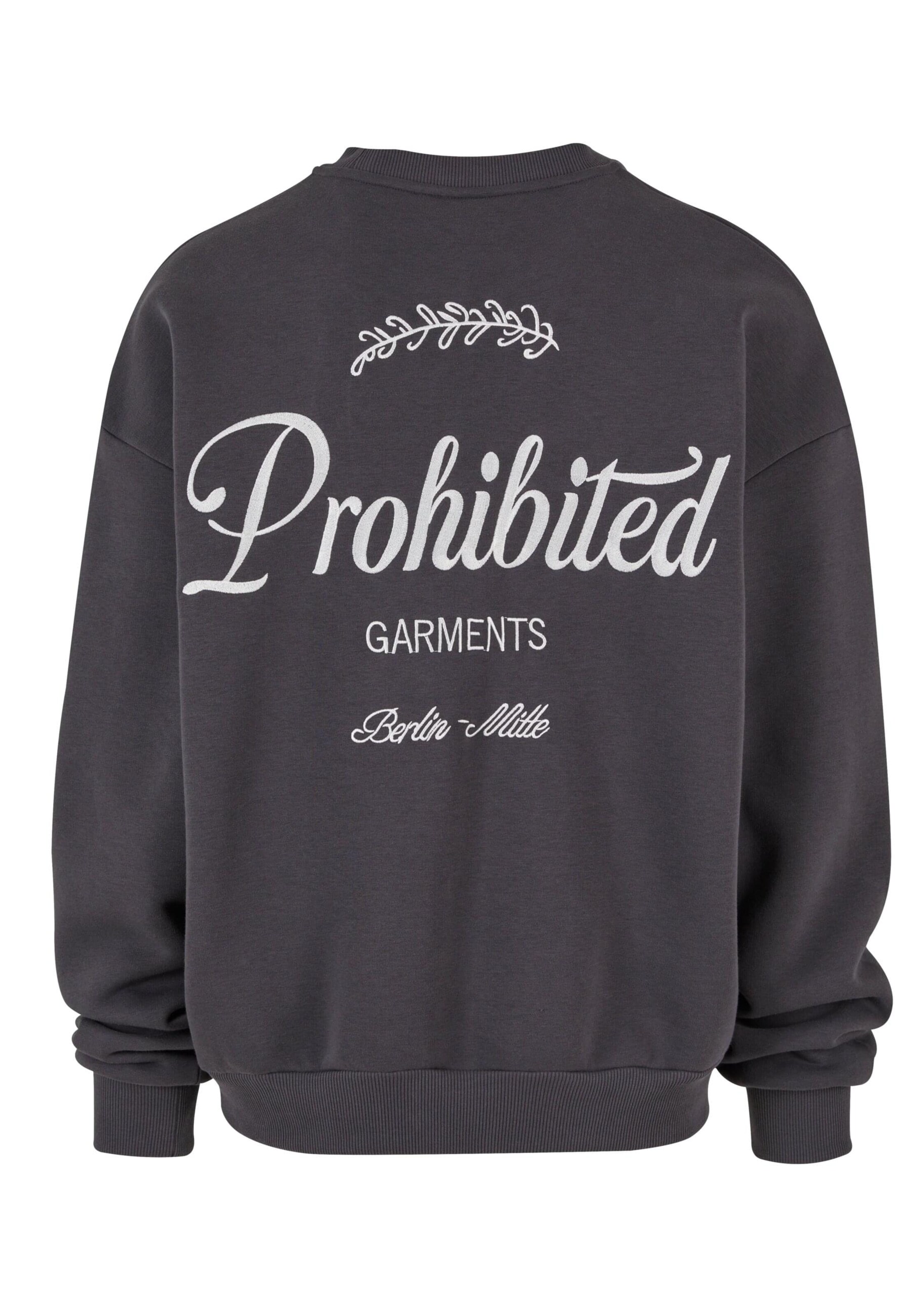 Prohibited Mikina – šedá