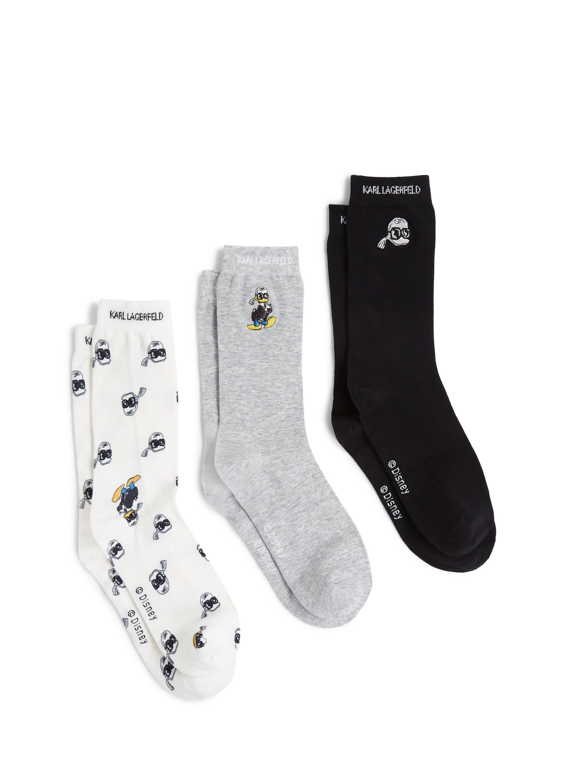 Karl Lagerfeld Socken 'Disney' in Grau