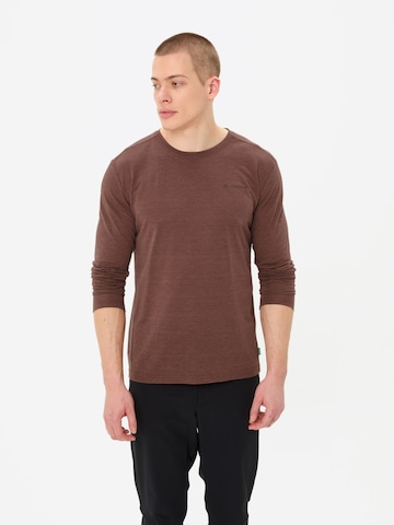 VAUDE Funktionsshirt 'Rosemoor III' in Braun