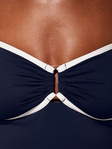 Mint Velvet - Bandeau Fato de banho em azul