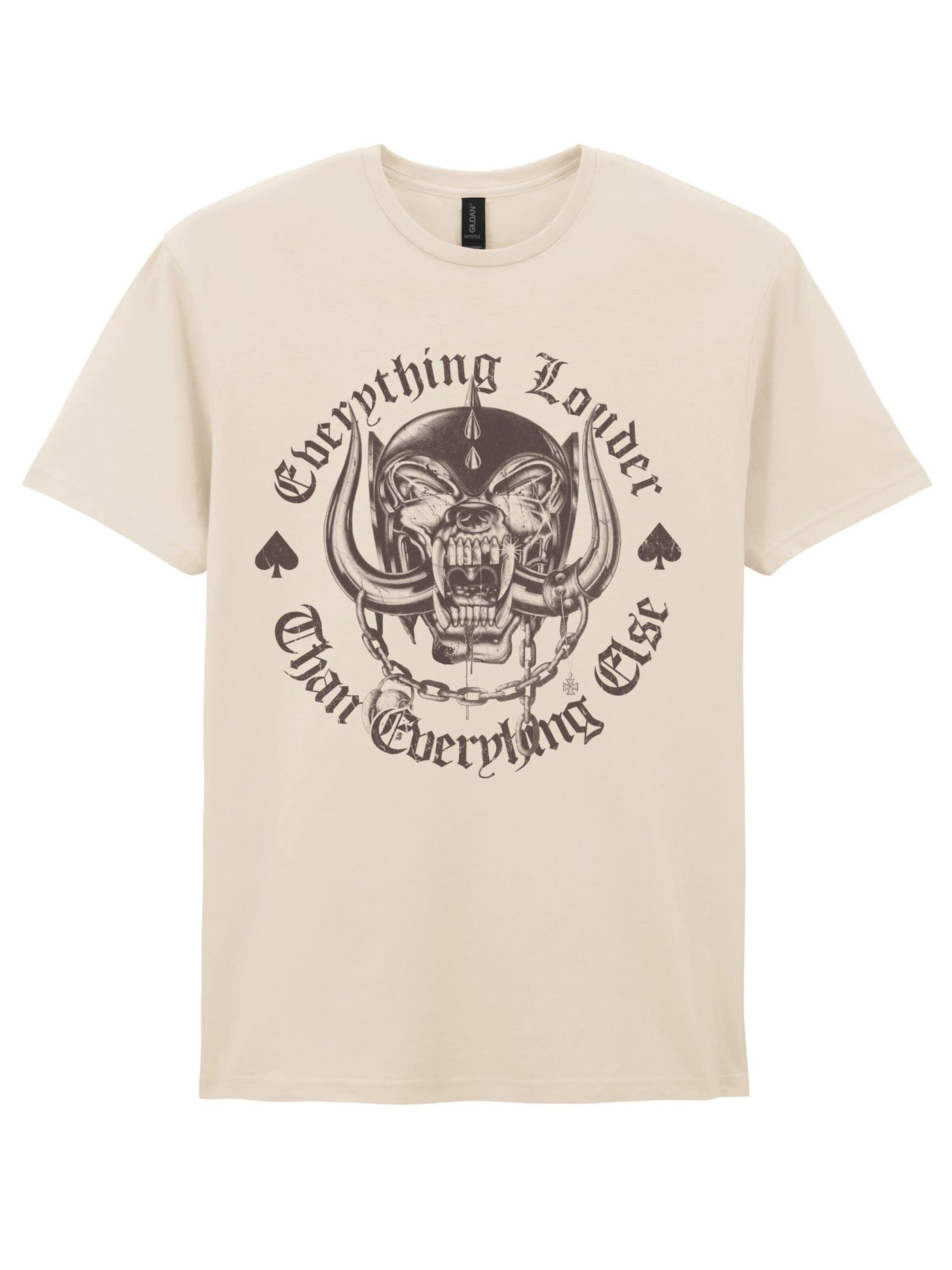 Rockshirts Shirt 'Motörhead Everything Louder' in White: front
