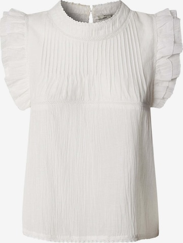 Pepe Jeans Blouse 'Dakota' in Wit: voorkant