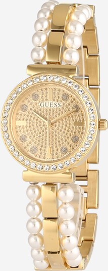 GUESS Uhr 'GALA' in gold / perlweiß, Produktansicht