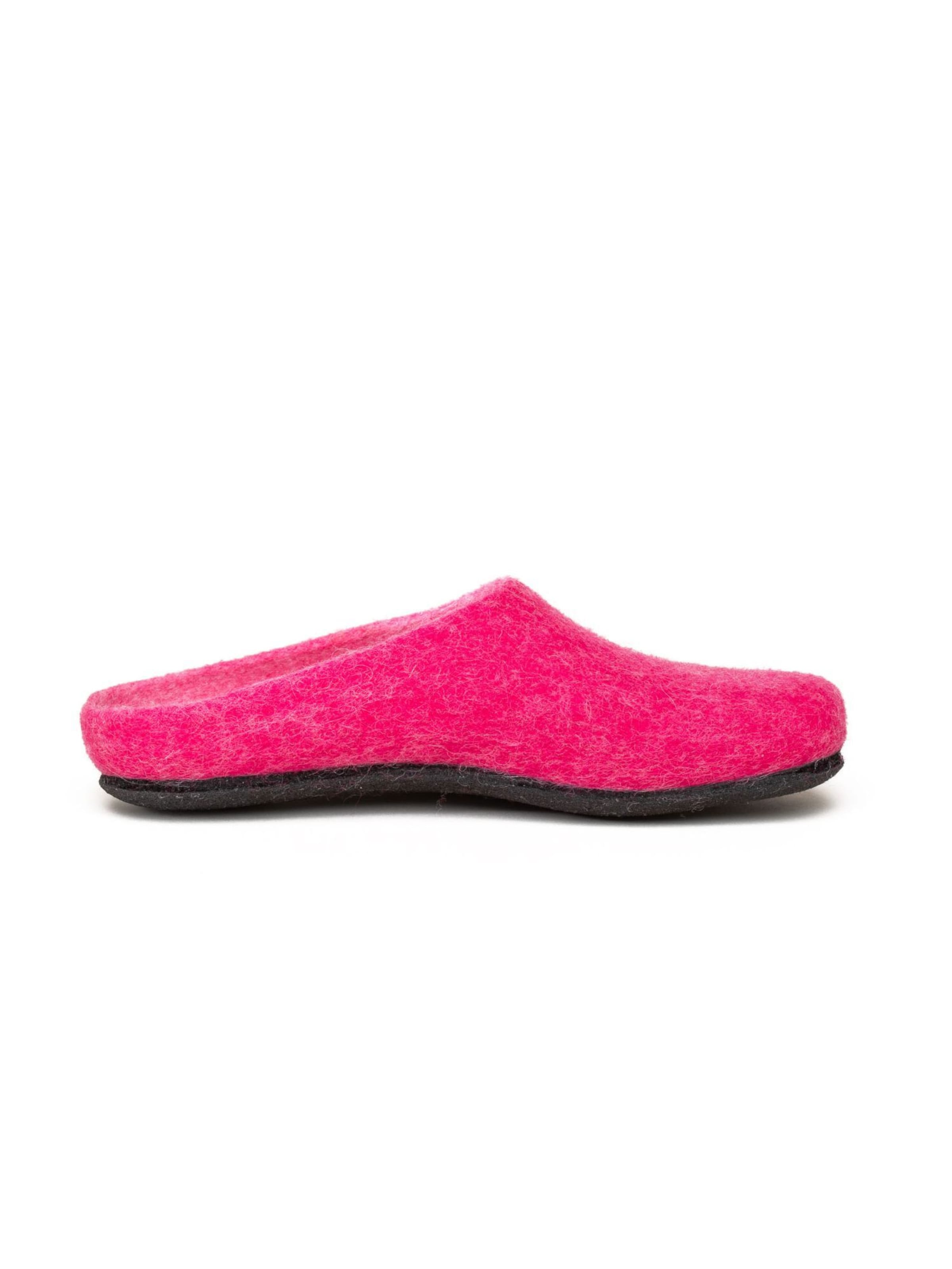 MagicFelt Slippers 'Filzpantoffel Magicfelt 709' in Pink