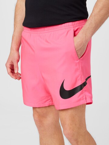rožinė Nike Sportswear Standartinis Kelnės