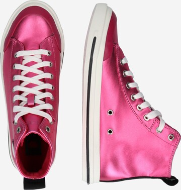 DIESEL Sneakers hoog 'Astico' in Roze