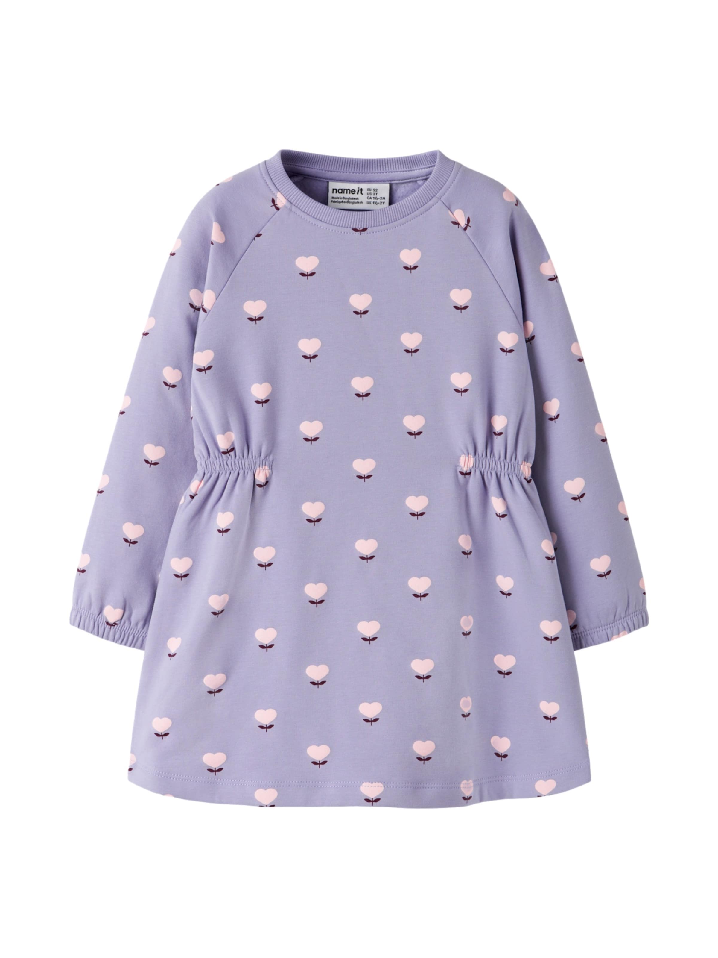 NAME IT Dress 'NMFOlini' in Purple: front