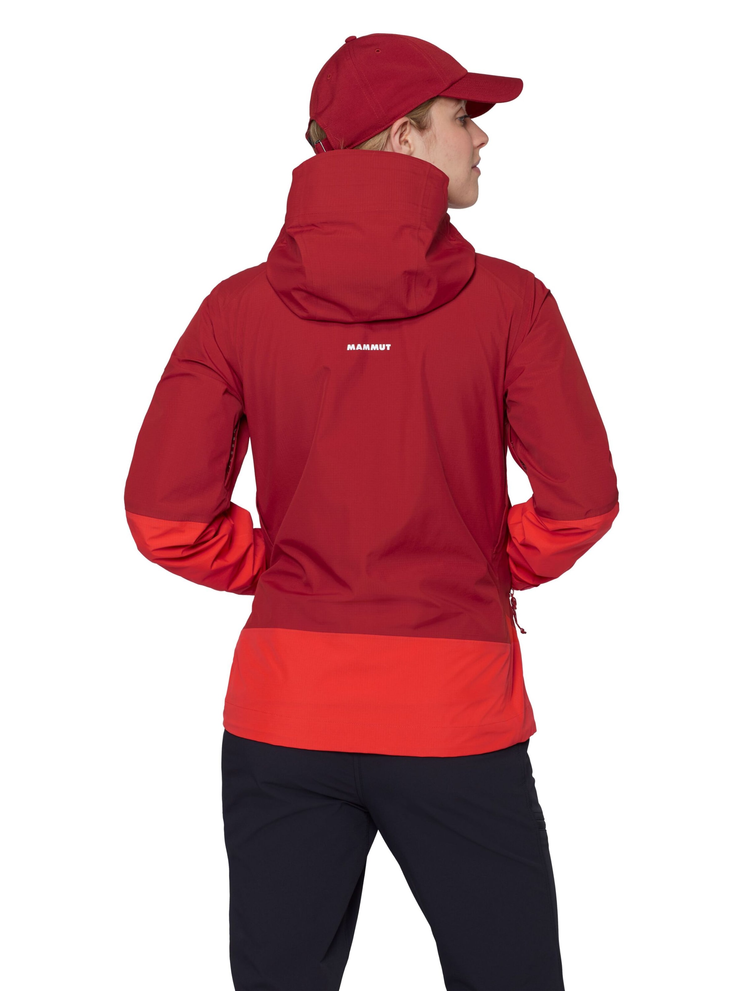 MAMMUT Outdoor Jacket in Red