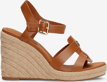 TOMMY HILFIGER Sandal i brun