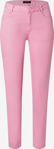 MORE & MORE Slimfit Hose in Pink: predná strana