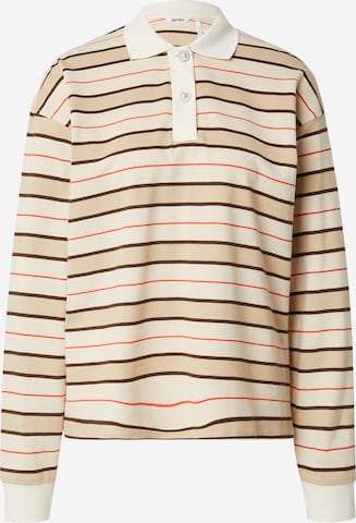 Monki Tričko - Béžová: predná strana