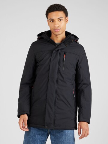 Jack's Between-Season Jacket in Black: front