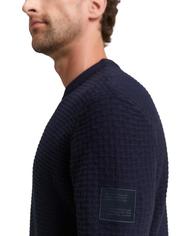 TOM TAILOR Sweater in Blue