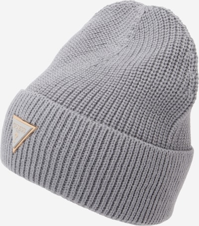 Megzta kepurė 'BEANIE' iš GUESS, spalva – pilka, Prekių apžvalga