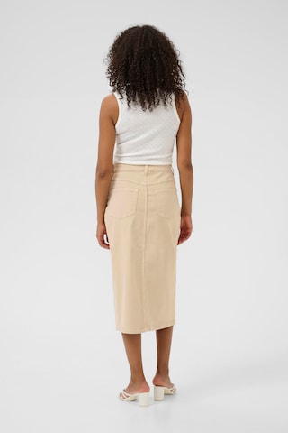 Kaffe Rok 'Zelina' in Beige