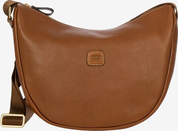 Bric's Crossbody Bag 'Life Pelle Luna' in Brown: front