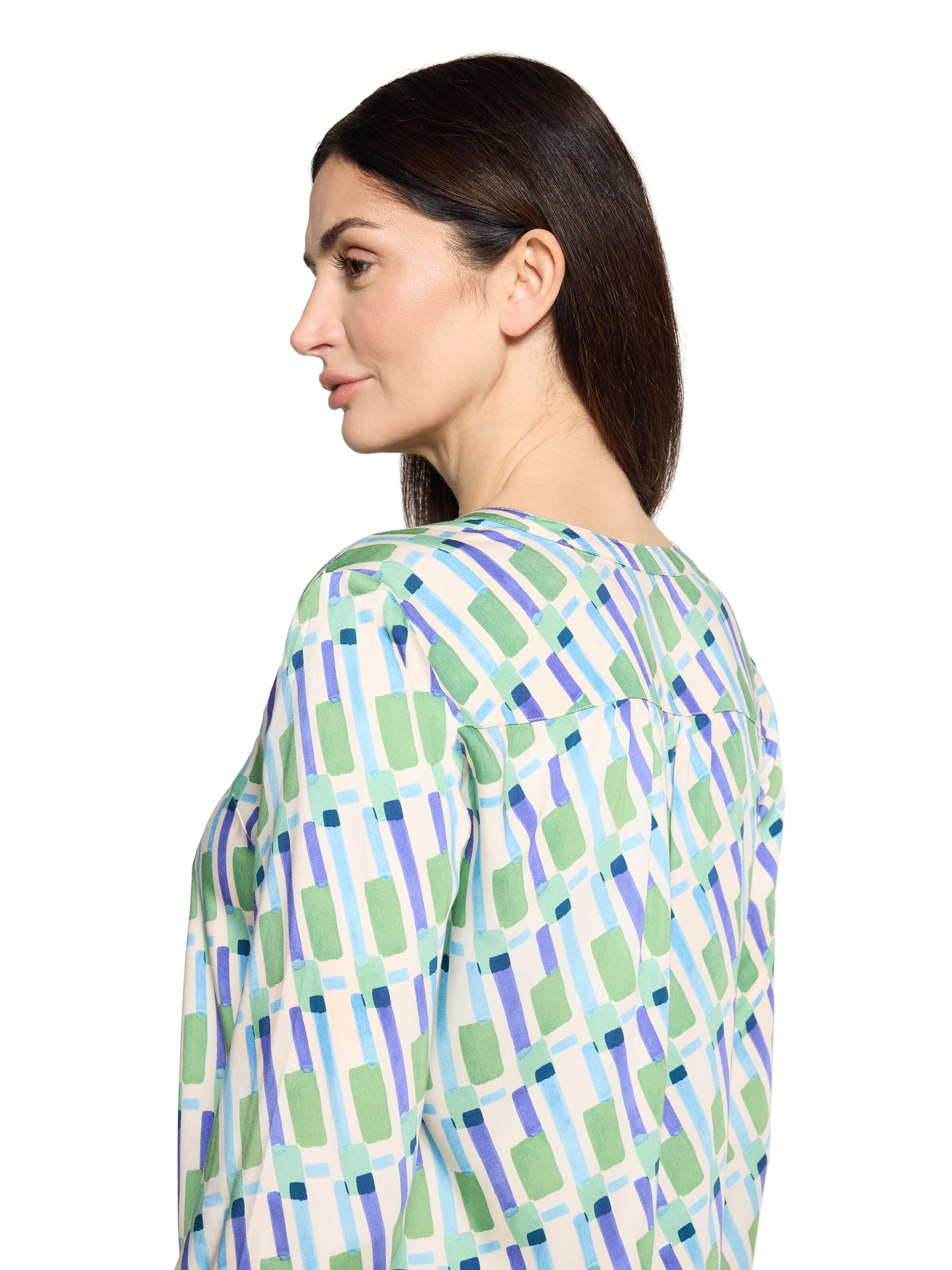 Cartoon Blouse in Groen