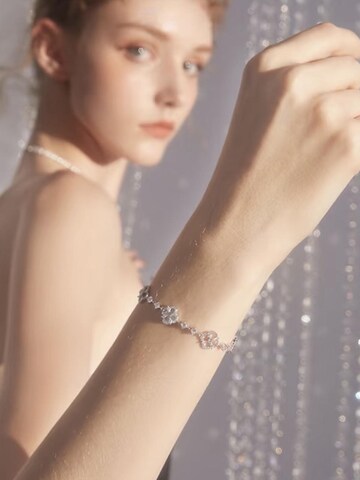 Bracelet 'Clover' LanLivia en argent