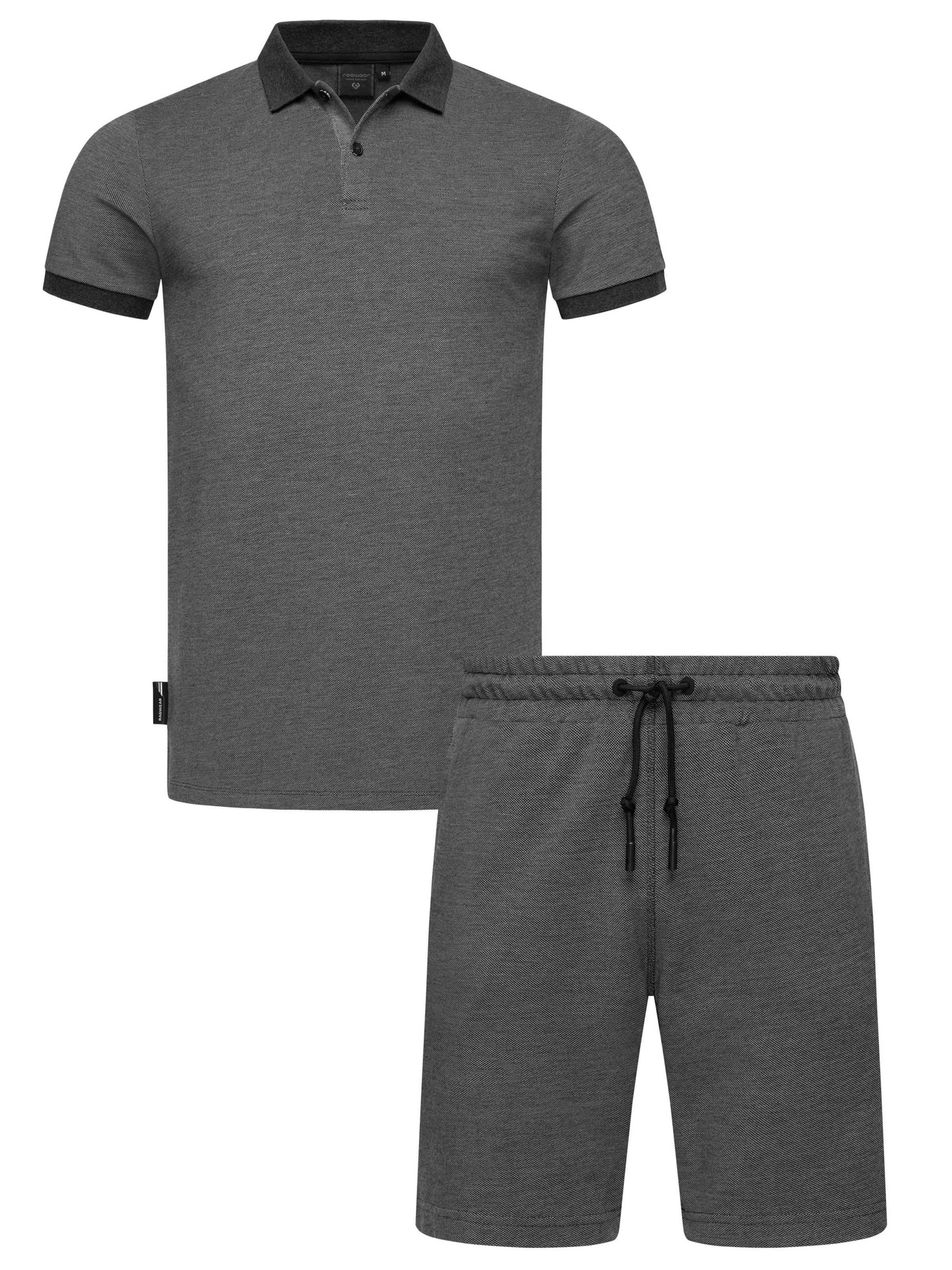 Tuta da jogging 'Porpi' di Ragwear in grigio: frontale