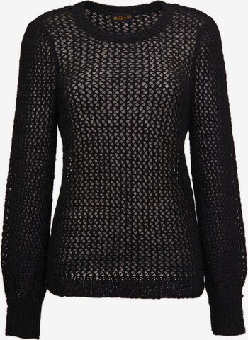 Goldner Sweater in Black: front