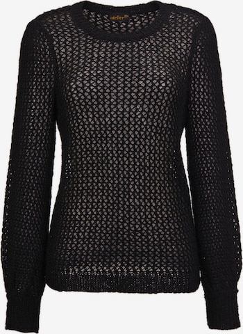 Goldner Pullover in Schwarz: predná strana