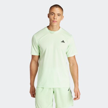 ADIDAS PERFORMANCE Performance Shirt 'Train Essentials' in Green: front