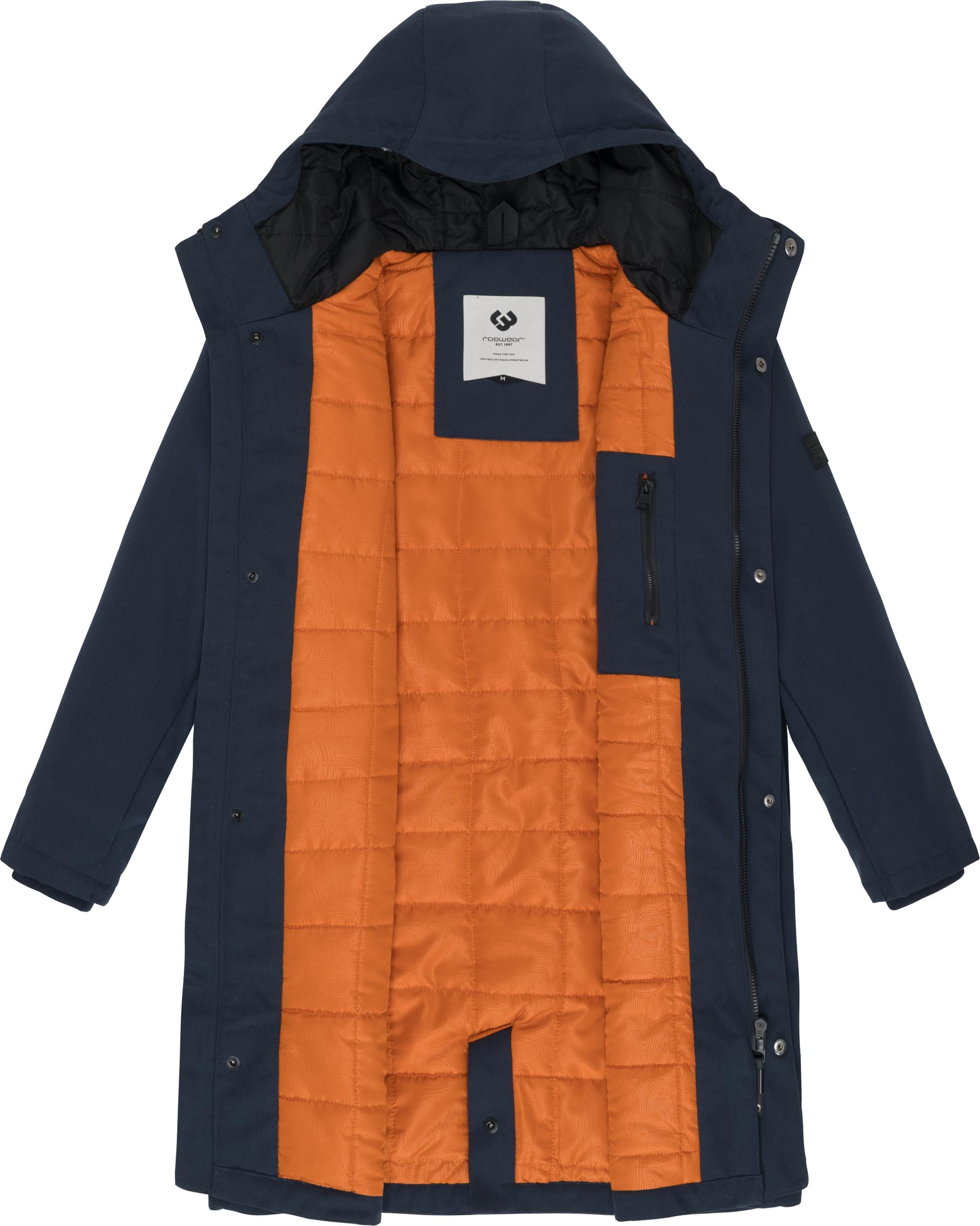 RagwearZimski kaput 'Mr Them' - plava boja