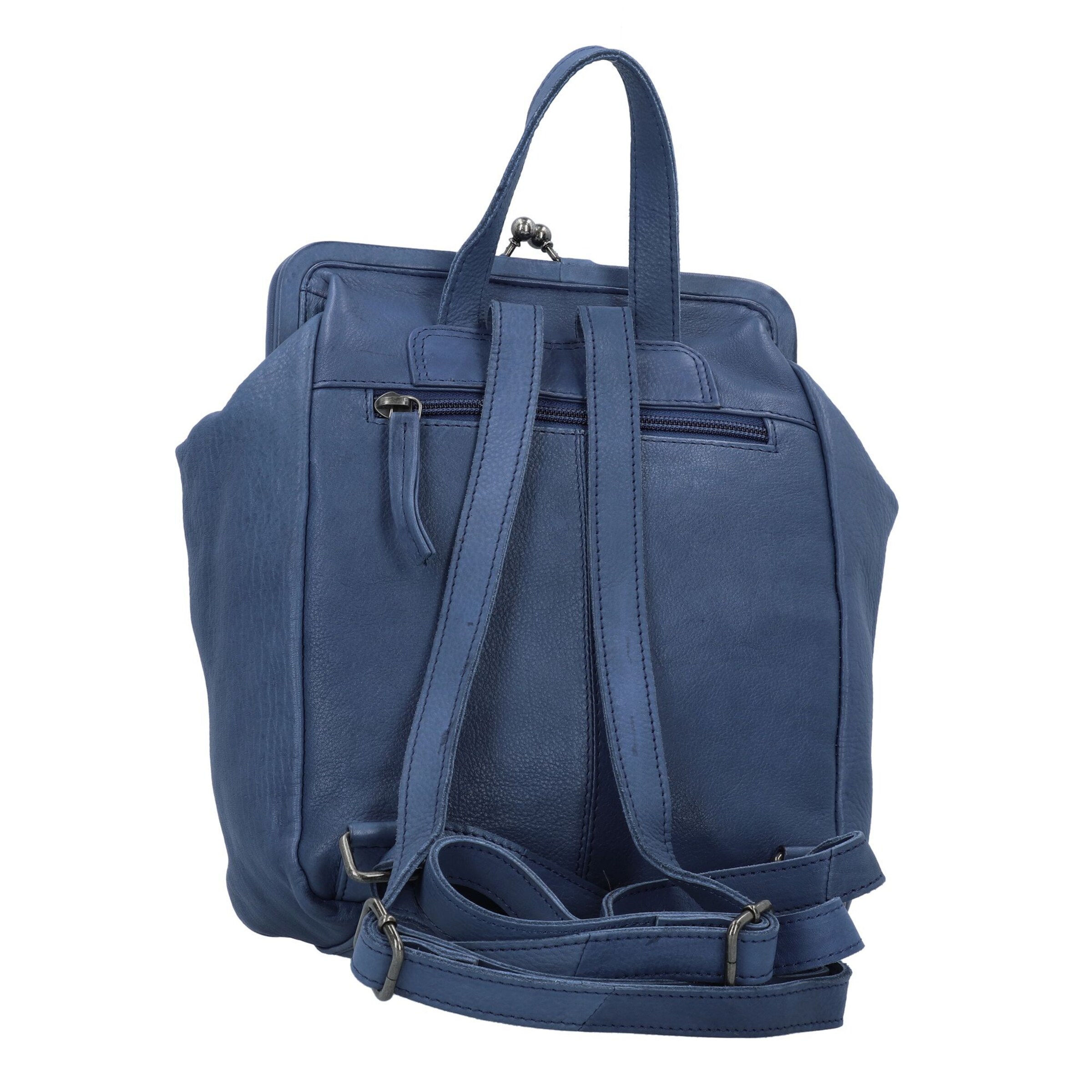 GREENBURRY Backpack 'City' in Blue