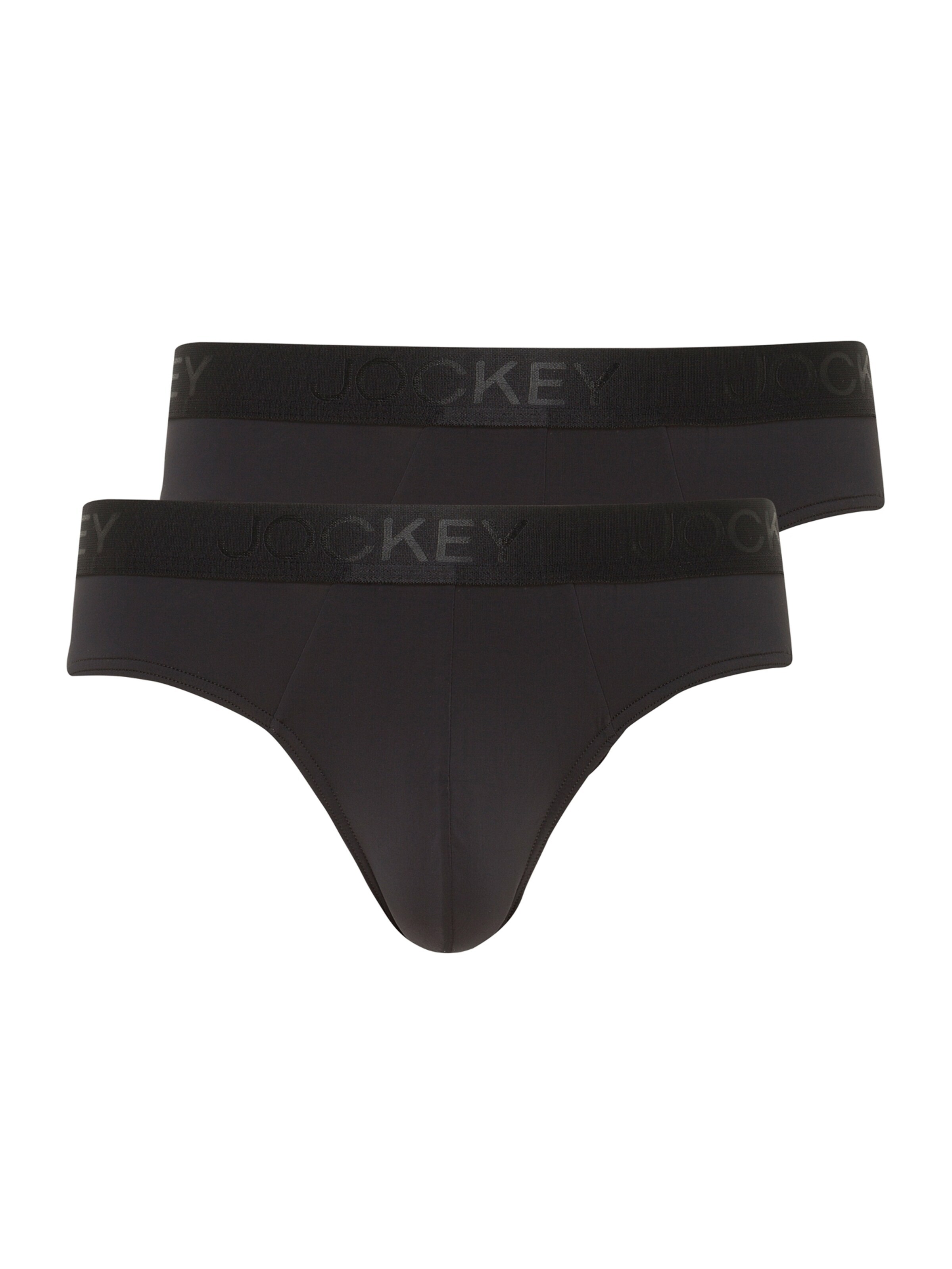 JOCKEY Slip 'Microfiber Air Brief - 2 Pack'‌‌‌‌‌‌‌‌‌ in XXL in schwarz, Produktansicht