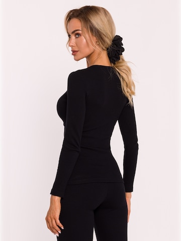 made of emotion Bluse in Schwarz