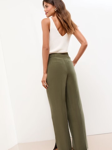Lipsy Wide Leg Hose in Grün