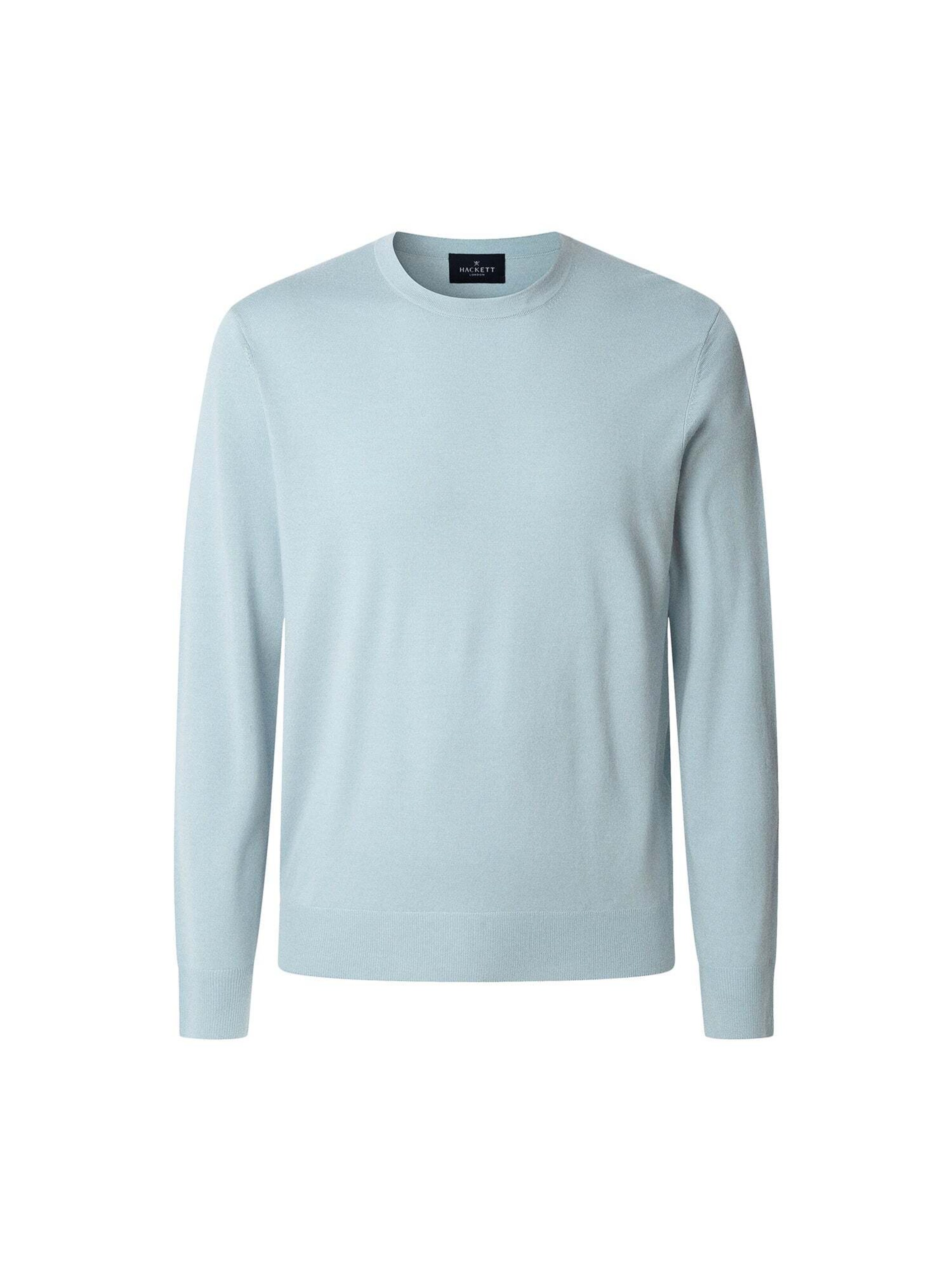 Hackett London Pull-over en bleu, Vue avec produit