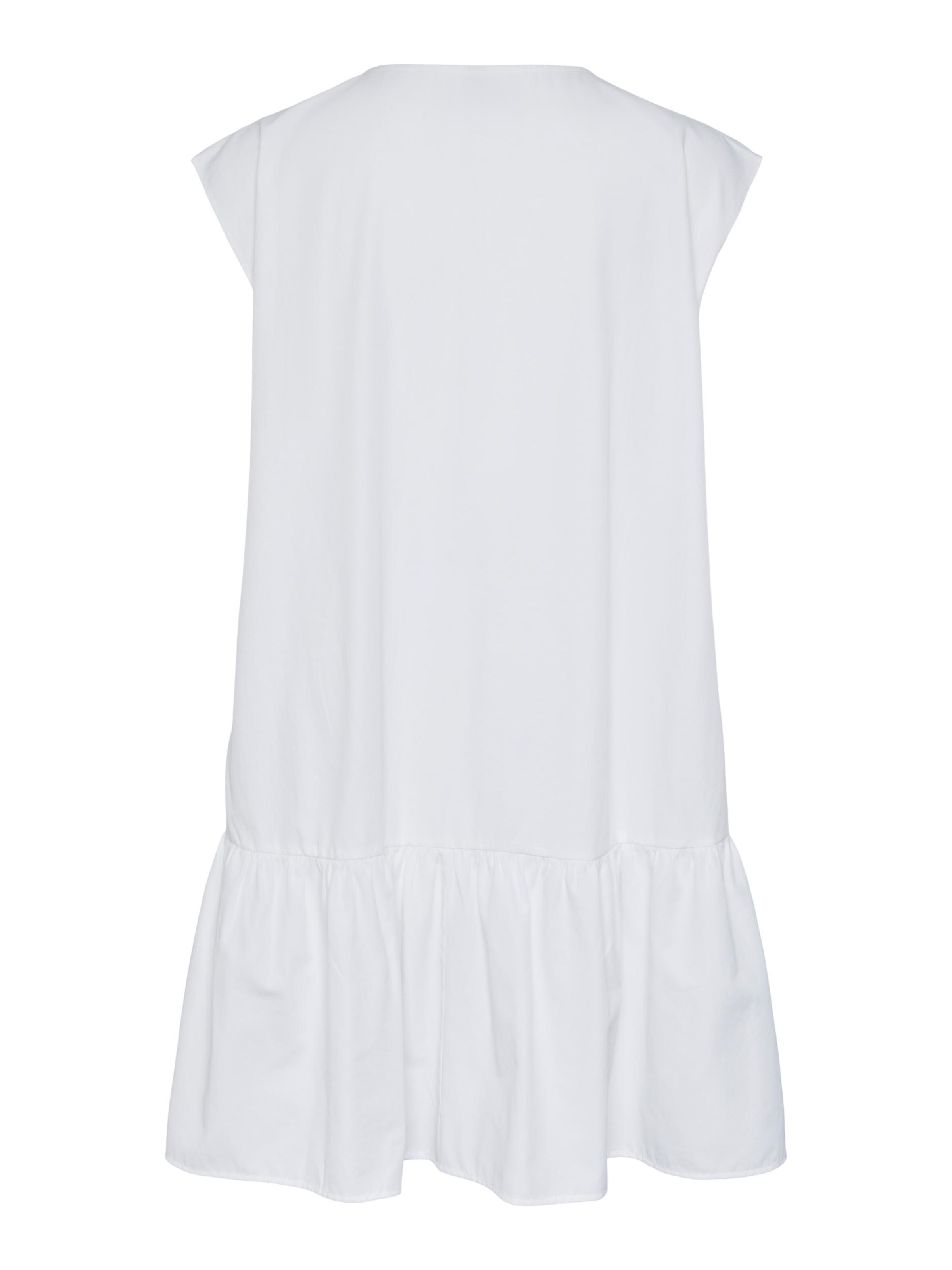 PIECES Платье 'MUSTA' в Белый