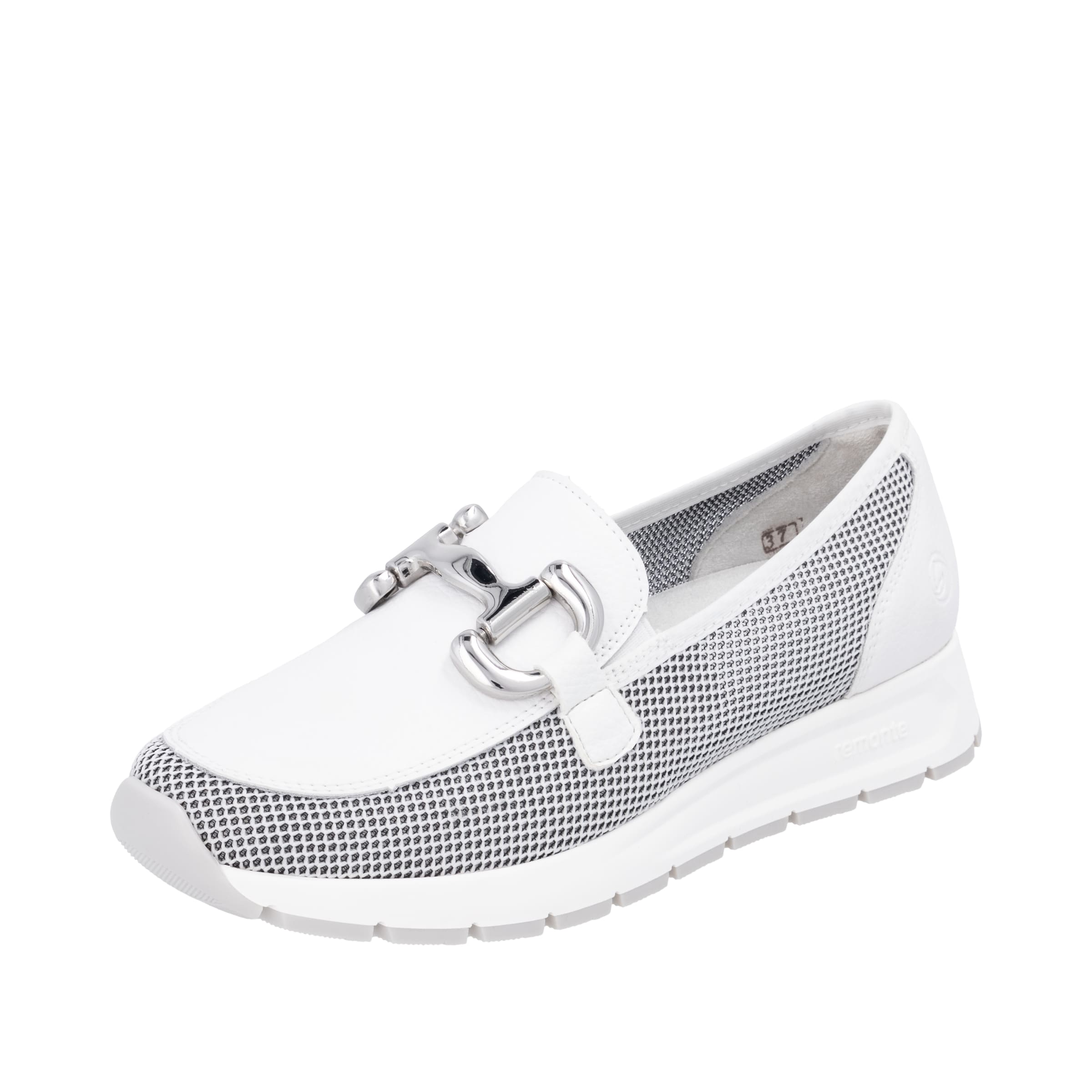 REMONTE Slipper in Weiß: Vorderseite