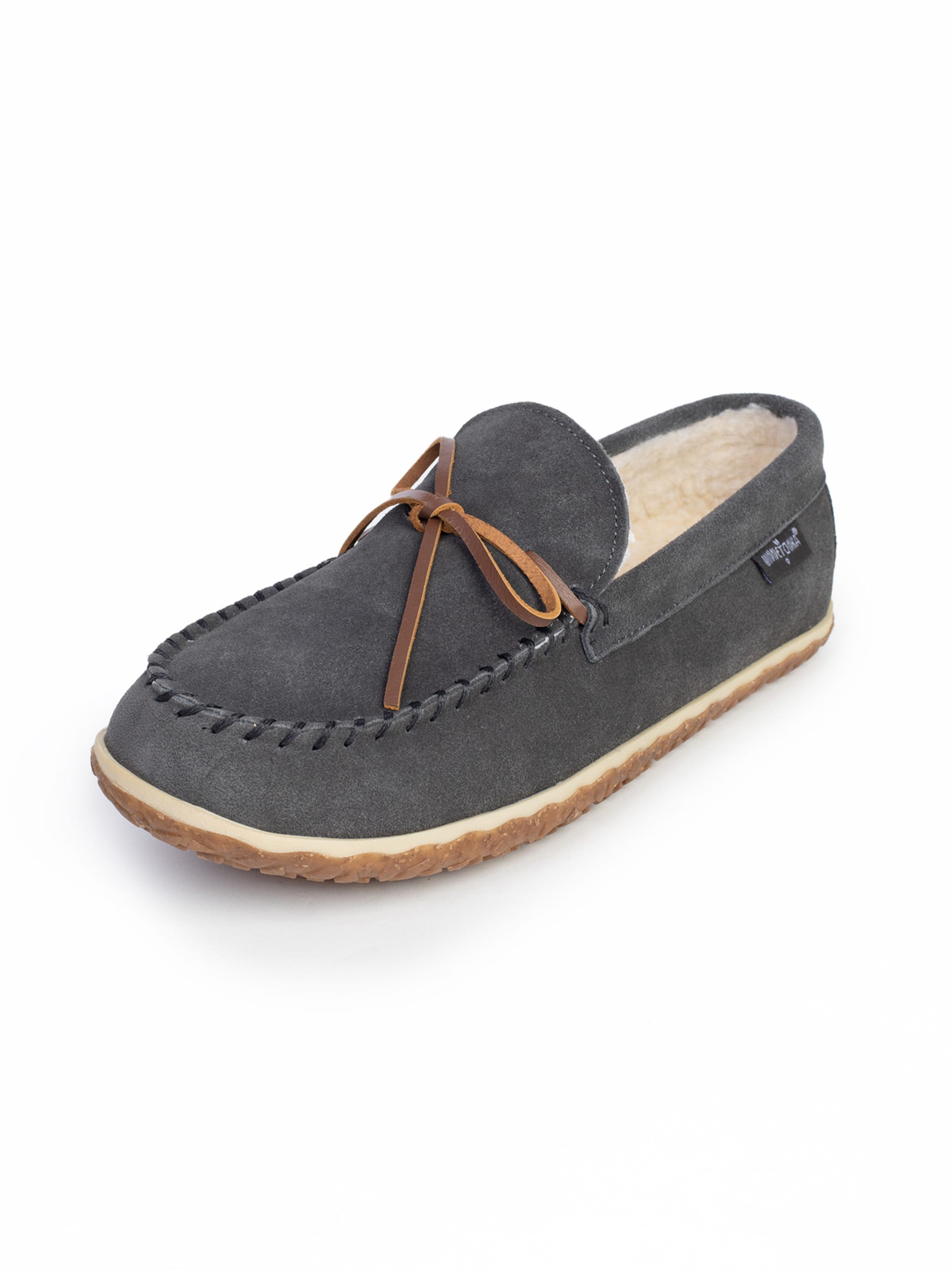 Minnetonka Μοκασίνι 'Taft' σε γκρι: μπροστά