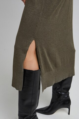 PULZ Jeans - Vestido de malha em verde