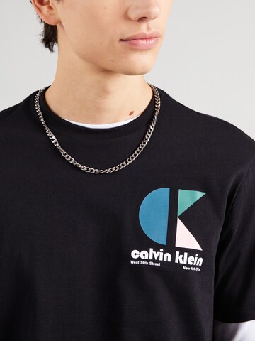Calvin Klein Jeans Koszulka w kolorze czarny