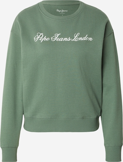 Pepe Jeans Mikina, veľkosť XS - zelená / biela, Produkt