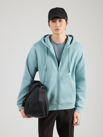 JACK & JONES Mikina 'JJEBradley' – zelená: přední strana