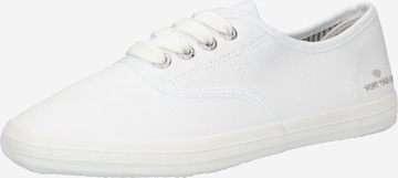 TOM TAILOR Sneakers in White: front