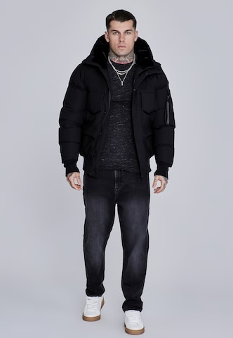 Veste d’hiver SikSilk en noir