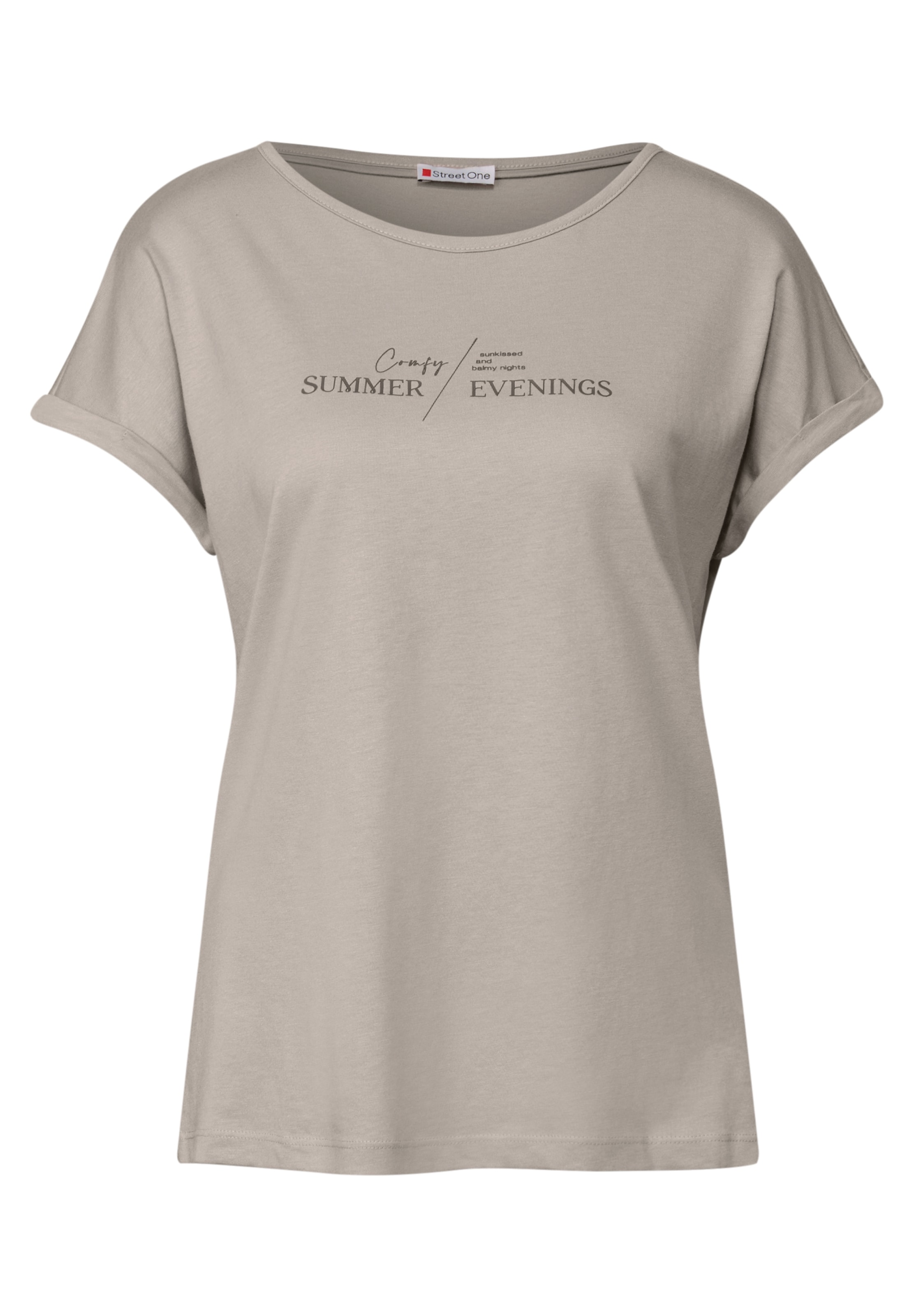 STREET ONE Shirt in Beige: front