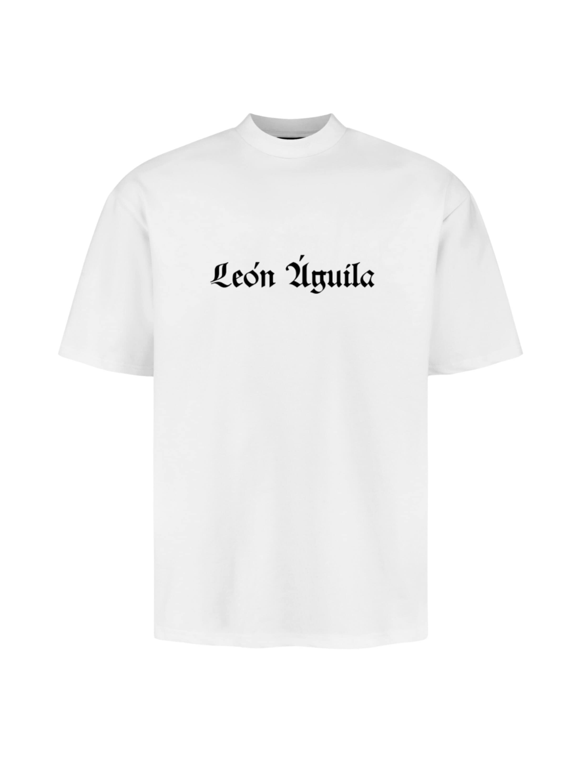 leon aguila Shirt 'Amsterdam' in White: front