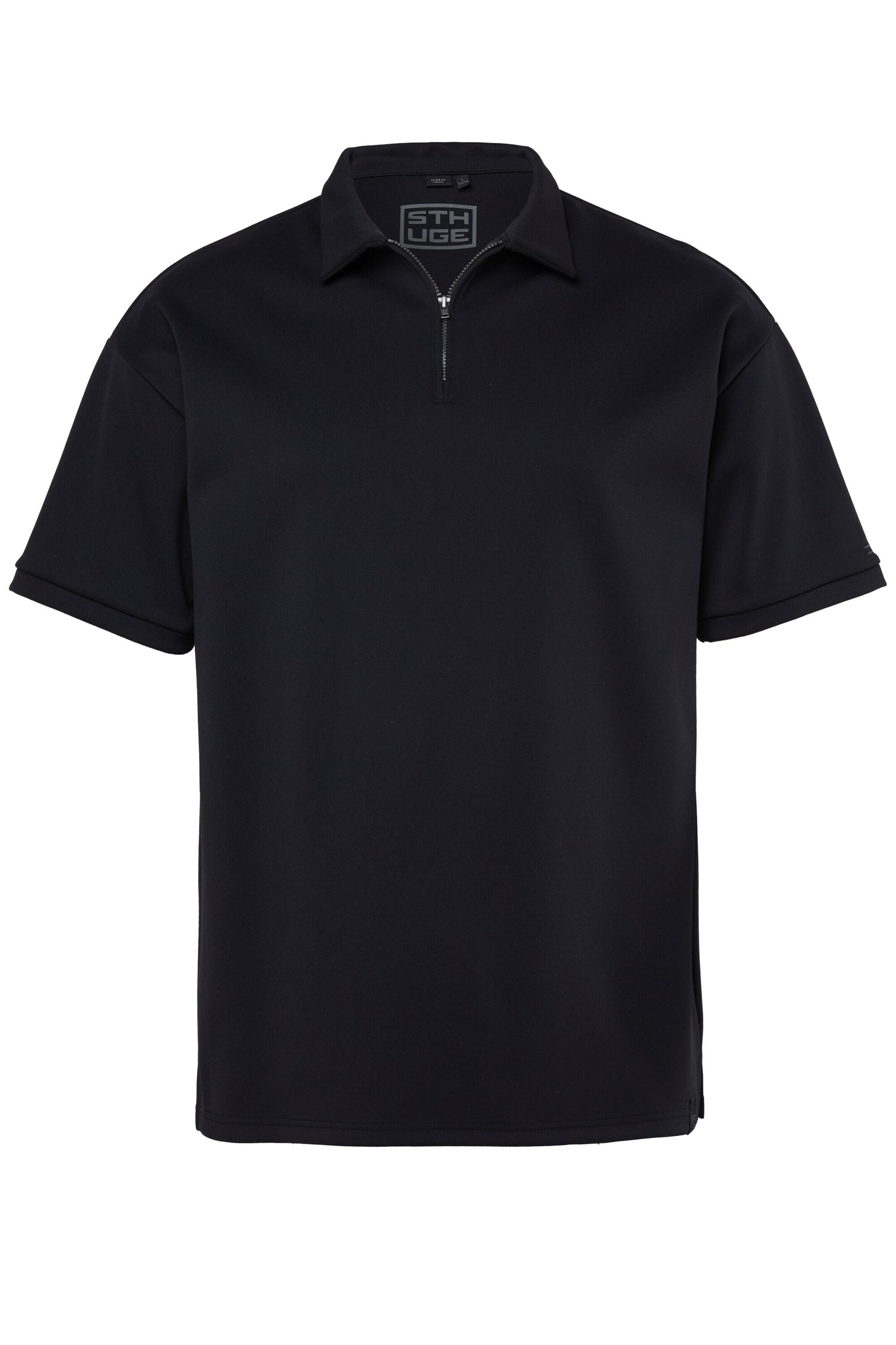 STHUGE Shirt in Zwart: voorkant