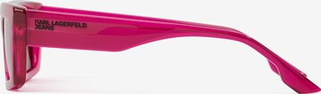 KARL LAGERFELD JEANS Okulary przeciwsłoneczne w kolorze różowy